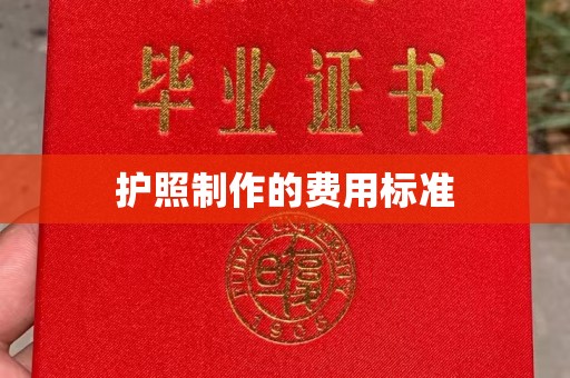 麒麟护照制作的费用标准